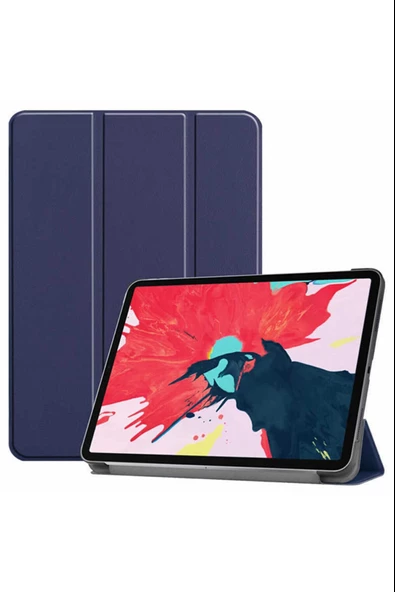 Apple iPad Mini 4. Nesil Smart Cover Standlı 1-1 Tablet Kılıfı