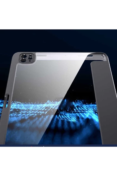 Apple iPad 10.2 2020 (8.Nesil) için Moduler Yapılı Standlı Kılıf - Resim 8