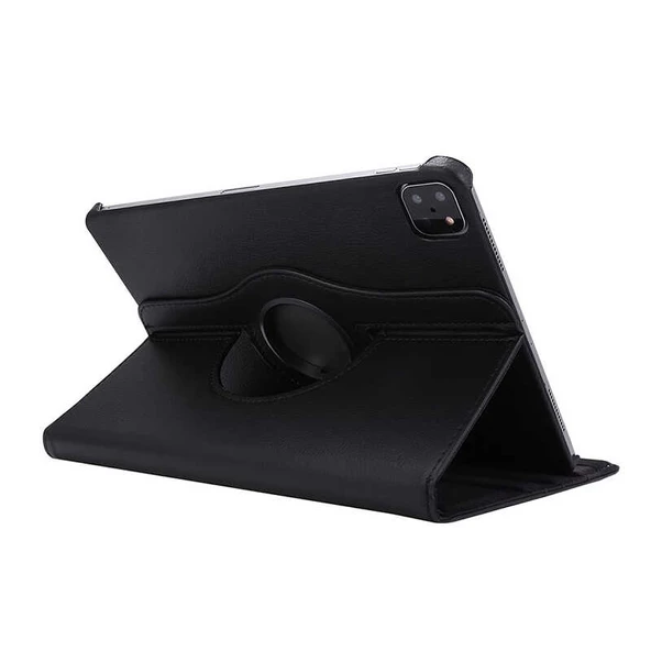 Apple iPad Pro 12.9 2021 5.Nesil Dönebilen Standlı Tablet Kılıfı - 4