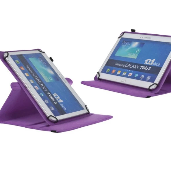 Alcatel 1T7 Wifi 7 inç Dönebilen Standlı Universal Tablet Kılıfı - 9