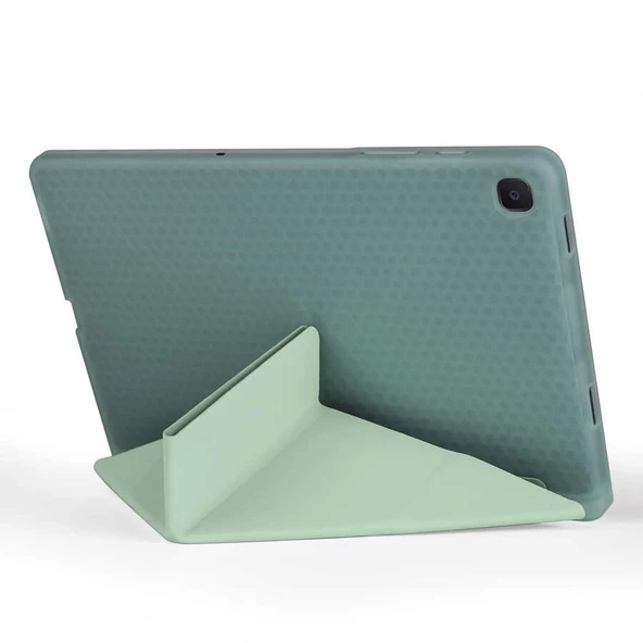 Galaxy TabA7 10.4 T500 2020 Kalemlikli Standlı Katlanabilir Kılıf - 4