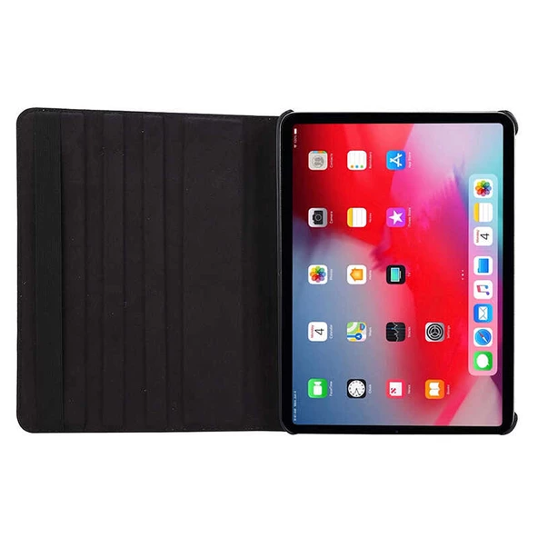 Apple iPad Pro 12.9 2021 5.Nesil Dönebilen Standlı Tablet Kılıfı - 5