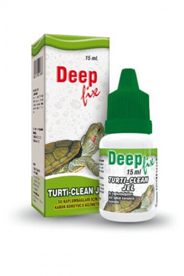 Deep Turti Clean Kaplumbağa Kabuk Koruyucu 15ml
