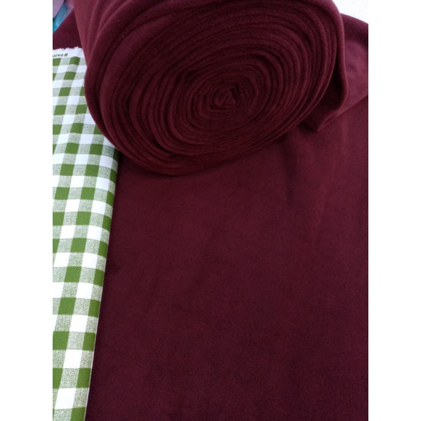 Hayat Home Üniversal Bordo Polar Kumaş (Kalın Polar Kumaş) - 2