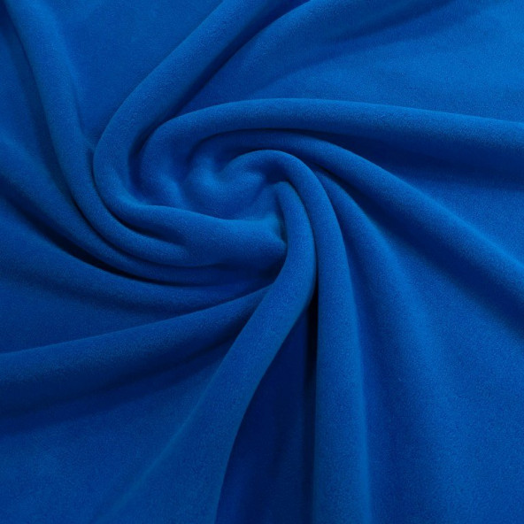 Hayat Home Üniversal Saks Mavi Polar Kumaş (Kalın Polar Kumaş) - 3