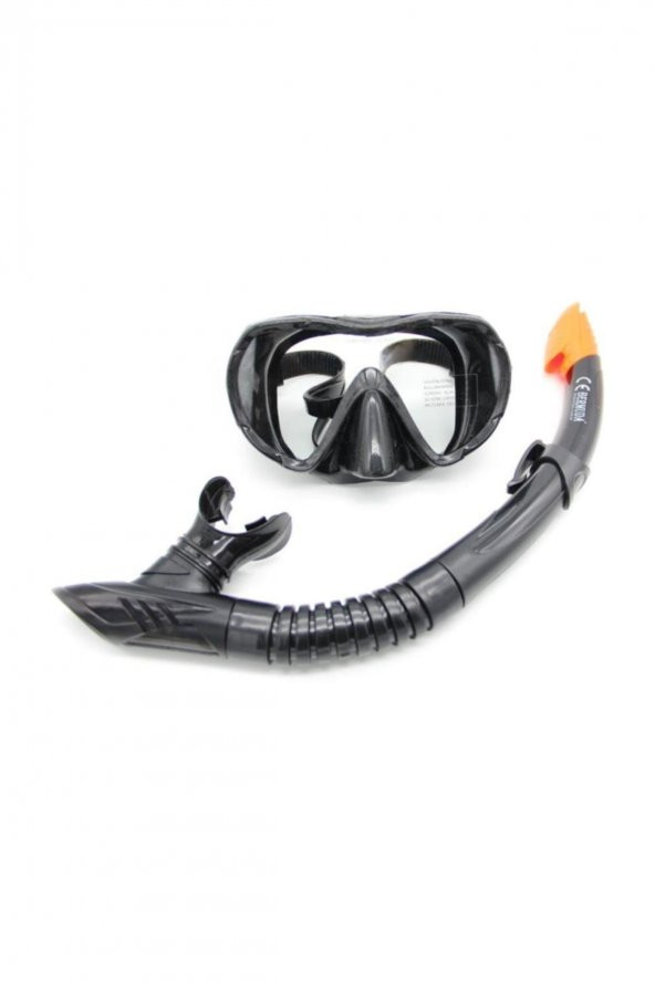 Tempered Silikon Maske Şnorkel Set