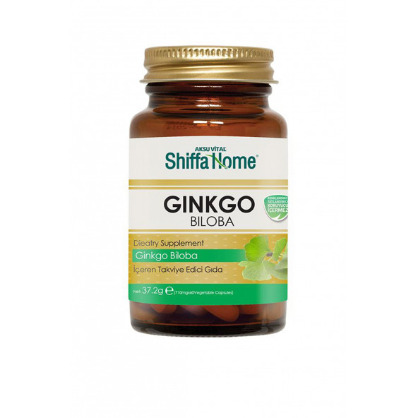 Shiffa Home Ginkgo Biloba 60 Kapsül x 620 mg Ginko Biloba