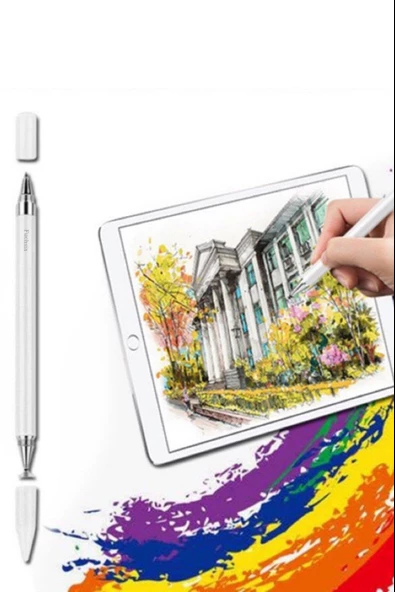Apple iPad 10.2 8.9.Nesil Uyumlu Özel Dokunmatik Kalem FSKL192 - 8