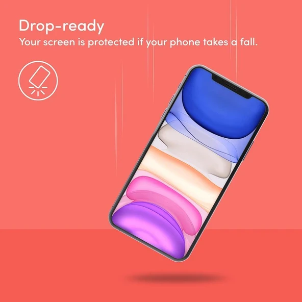 Apple iPhone 11 Pro Fuchsia Blue Nano Screen Protector - Resim 4