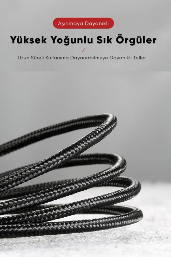 Samsung-Huawei-LG Cihazlar İçin Micro Usb Kablo 1M - 2