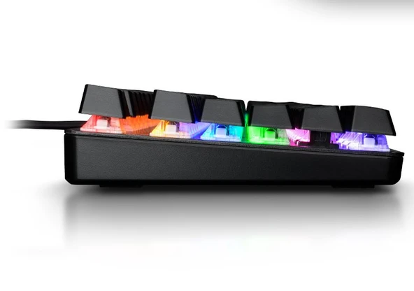 Sarepo MJ-93P Oyuncu Klavyesi Mekanik Hisli RGB Aydınlatmalı - 4