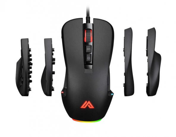 Sarepo GT-400 Oyuncu Mouse Ekstra Kanat + 4 Farklı Boyut Seçeneği - 2