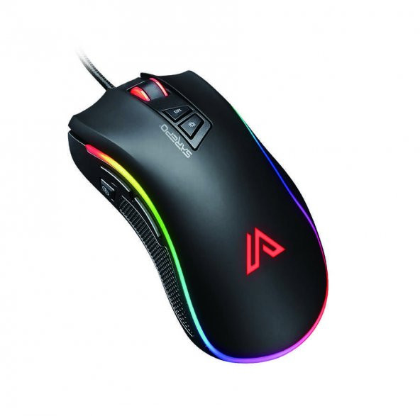 Sarepo GT-300 Oyuncu Mouse 9 Tuşlu Çoklu Mod RGB Aydınlatmalı