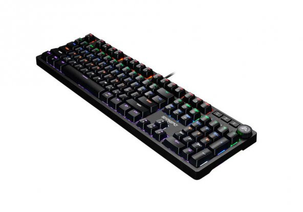 Sarepo MJ-97 Oyuncu Klavyesi Mekanik Hisli RGB Işıklandırma - 3