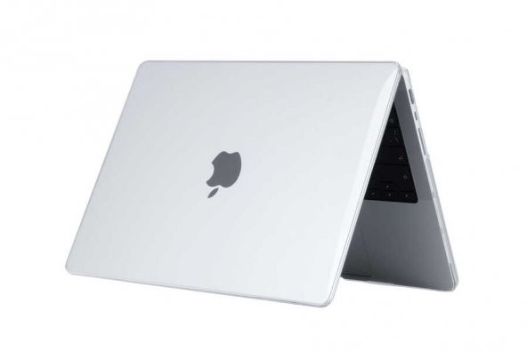 Apple Macbook 14.2' 2021 Uyumlu MSoft Kristal İnce Koruyucu Kılıf - 4