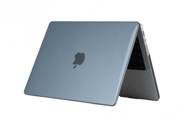 Apple Macbook 14.2' 2021 Uyumlu MSoft Kristal İnce Koruyucu Kılıf - 8