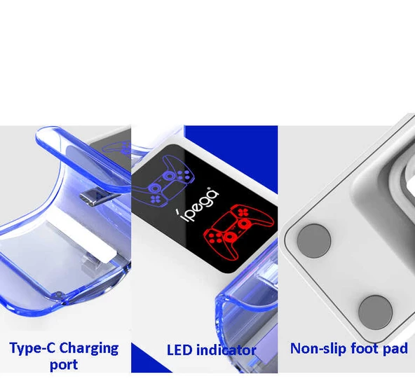 Playstation 5 PG-P5003 Dualsense Şarj İstasyonu - Resim 5