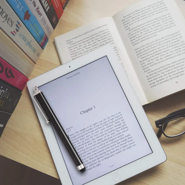 Tüm Dokunmatik Telefonlarla Uyumlu Dokunmatik Ekran Kalemi Stylus - 4