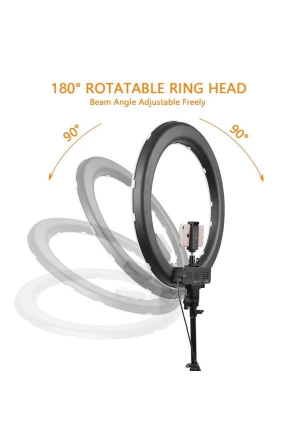 Newface RL-21 Selfie Işığı Tripodlu Kumandalı Ayarlı Ring Light - Resim 3