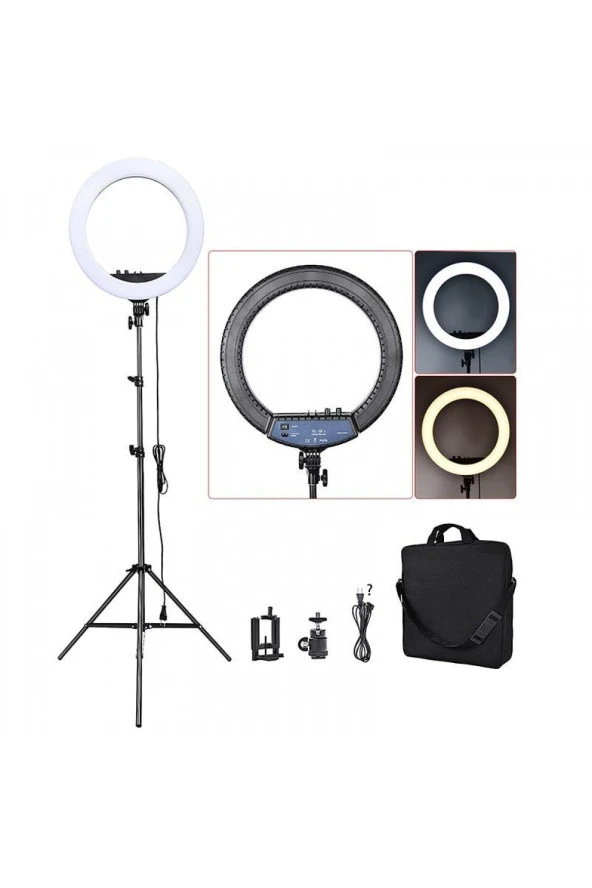 Newface RL-21 Selfie Işığı Tripodlu Kumandalı Ayarlı Ring Light - Resim 4