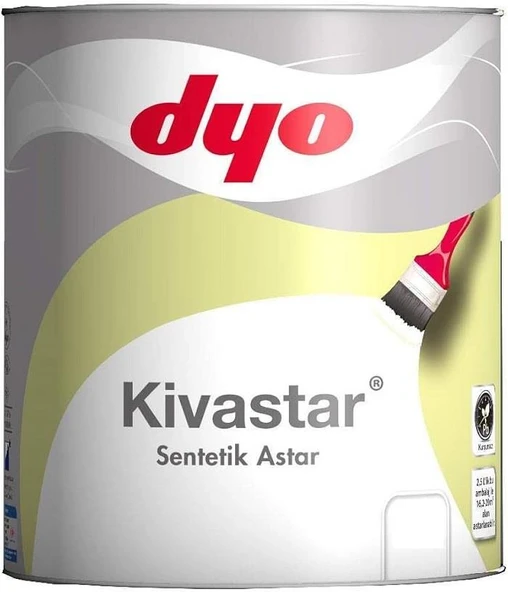 Dyo Kivastar Ahşap Metal Astarı Sentetik Astar 10 Kg