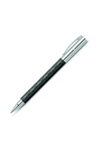 Faber-Castell Roller Kalem Ambition Rhombus Siyah Roller Kalem