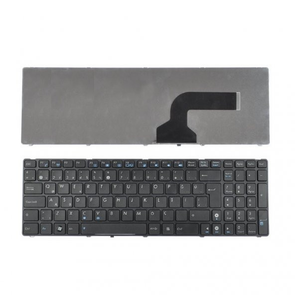 Asus N53 K52J K53S X55A X55C Notebook Klavyesi - Siyah - TR - 2