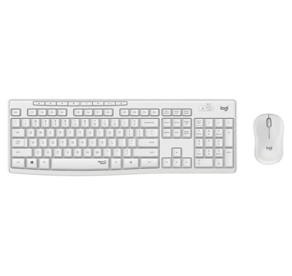Logitech MK295 Kablosuz Set Beyaz (920-010089) ürün görseli 1