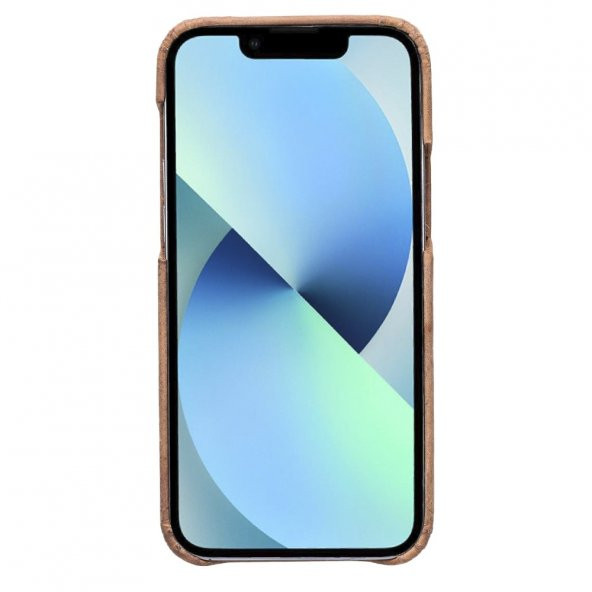 Bouletta Apple iPhone 13 Pro Max Uyumlu Deri Arka Kapak F360 G2