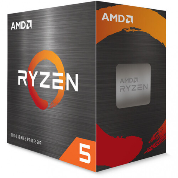 AMD Ryzen 5 5500 3.6GHz (Turbo 4.2GHz) 6 Core 12 Threads 19MB Cache AM4 İşlemci