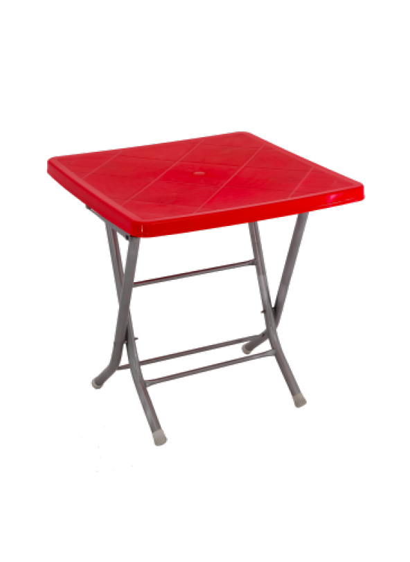 Sağlam Plastik Magıc 80x80 Masa Kırmızı