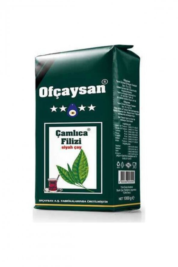 Ofçay San Çamlıca Filizi Dökme Siyah Çay 1000gr