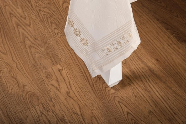 Finezza Nilüfer Lüx Jakar Kumaş Bej Masa Örtüsü  Dikdörtgen 160x220 cm - 1086 - 5