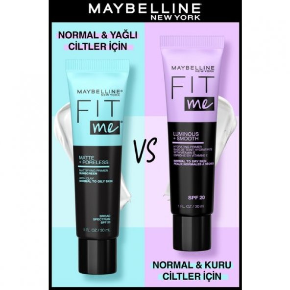 Maybelline  Fit Me Matte & Poreless Matlaştırcı Makyaj Bazı - 7