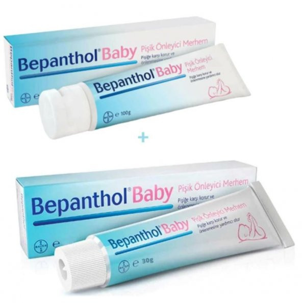 Bepanthol Baby Pişik Önleyici Merhem 100 G + 30 G