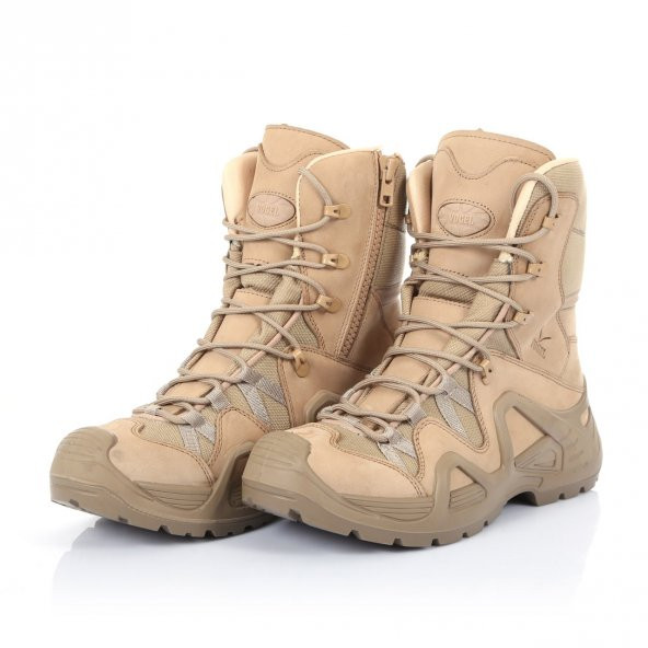 M1491 Vogel Tactical Fermuarlı Çöl Rengi Askeri Bot