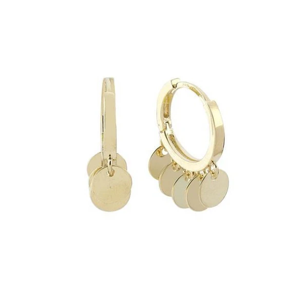 Altın Sallantılı Küpe 2,94 Gram