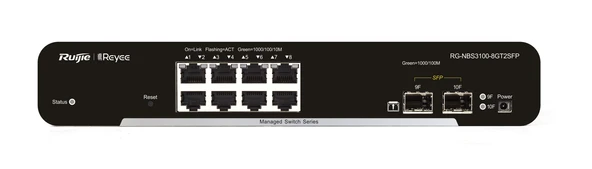 RUIJIE REYEE RG-NBS3100-8GT2SFP 8GIGABIT YÖNETİLEBİLİR SWITCH 2 SFP - 6