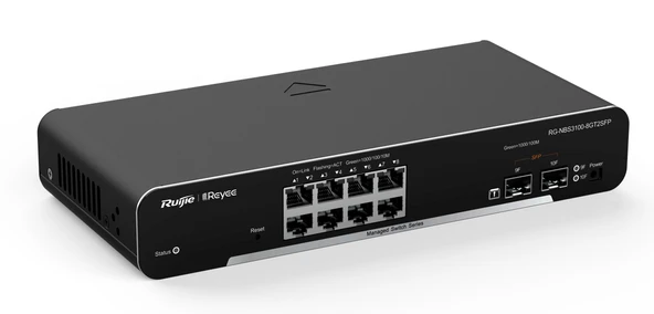 RUIJIE REYEE RG-NBS3100-8GT2SFP 8GIGABIT YÖNETİLEBİLİR SWITCH 2 SFP - 9