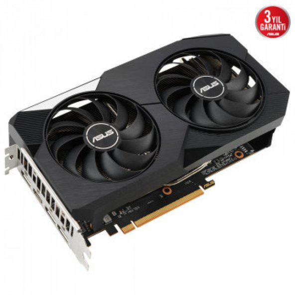 ASUS DUAL-RX6600-8G 8GB GDDR6 HDMI DP 128Bit - 4