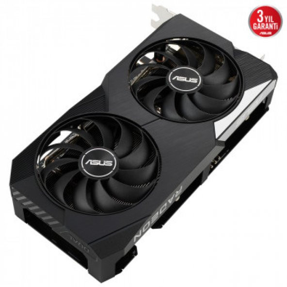ASUS DUAL-RX6600-8G 8GB GDDR6 HDMI DP 128Bit - 5