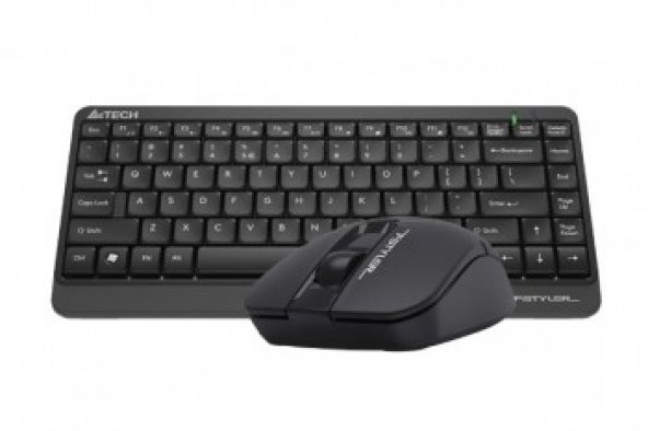 A4 TECH FG1112 2.4 Q FN-MM MİNİ KLAVYE+MOUSE SET SİYAH - 2