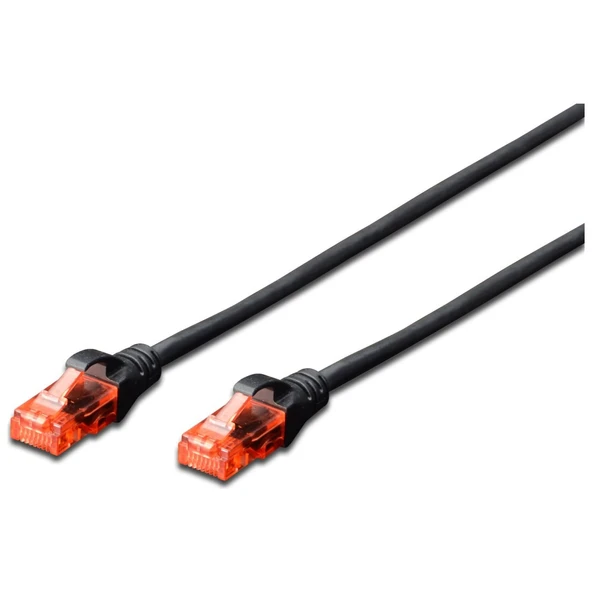 DIGITUS DK-1617-030BL CAT6  PATCH KABLO SİYAH 3 METRE