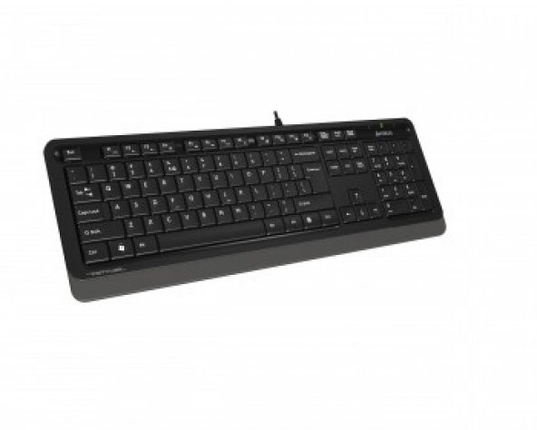 A4 TECH FK10 FN-MULTİMEDYA Q KLAVYE USB GRİ - 4