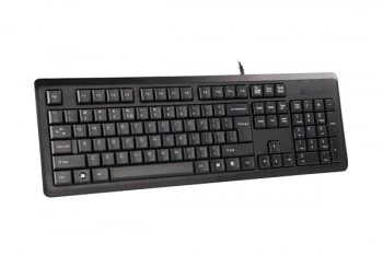 A4 TECH KR-92 Q KLAVYE USB STANDART SİYAH - 2
