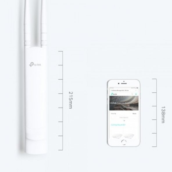 TP-LINK EAP110 1PORT POE 300Mbps OUTDOOR ACCESS POINT - 4