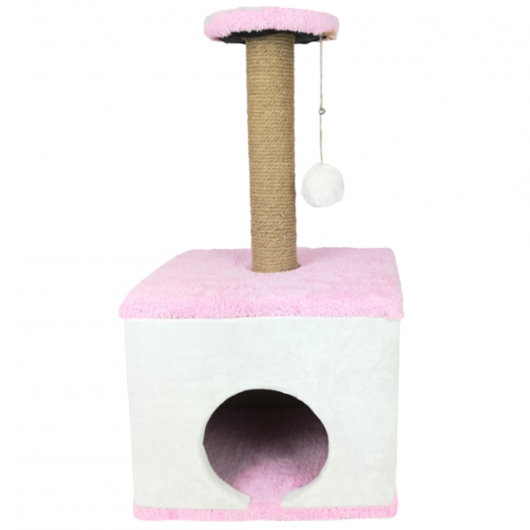 Kare Kedi Evi ve Tırmalama Platformu - 4