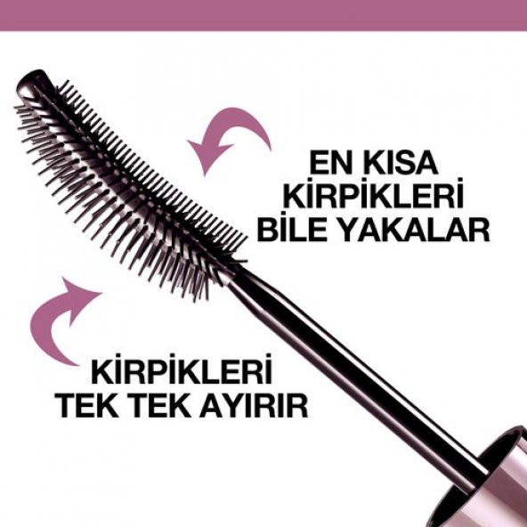 Maybelline Lash Sensational Yelpaze Etkili Intense Black Maskara - Ekstra Siyah - 3