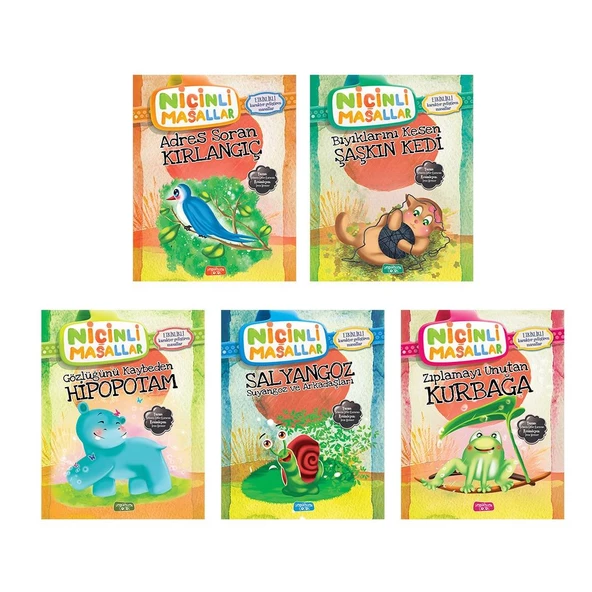 Niçinli Masallar Seti 5 Kitap Takım - Yediveren Çocuk