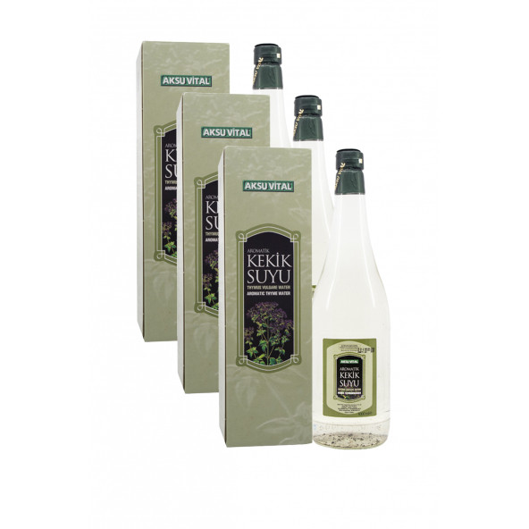 3 Kutu Aksu Vital Kekik Suyu 3 x 1 L ürün görseli